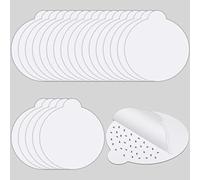 Kittmip 48 Pack Insect Trap Refillable Glue Boards Sticky Fruit Fly Trap Mosquito Fly Killer for Mosquitoes Fruit Flies Gnats Moths Fits Most Models Indoor Outdoor Lamp(Round)