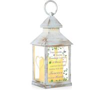 Kittmip This Candle Burns in Loving Memory of Memorial Wedding Lantern Sympathy Gifts for Loss of Loved One Table Top Remembrance Wedding Decorations