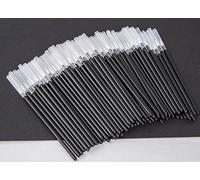 Kittro 100 PCS Disposable Eyeliner Brushes Applicator Cosmetic Eye Makeup Tool Eyebrow Castor Oil Brush