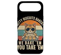 Kitty Biscuits Bakery Funny Cat Sunglasses Retro Sunset Meme Case for iPhone Air