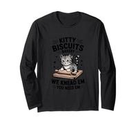 Kitty Biscuits Bakery Warm Paws Fresh Daily Long Sleeve T-Shirt