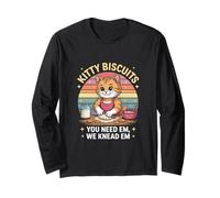 Kitty Biscuits Bakery Warm Paws Fresh Daily Long Sleeve T-Shirt