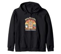 Kitty Biscuits Bakery Warm Paws Fresh Daily Zip Hoodie