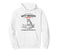 Kitty Biscuits Bakery We Knead Em Cat Lovers Design Pullover Hoodie