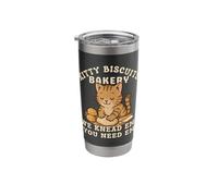 Kitty Biscuits Bakery We Knead Em You Need Em Baking Stainless Steel Insulated Tumbler