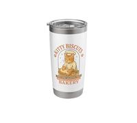 Kitty Biscuits Paws-itively Delightful Treats We Knead Love Stainless Steel Insulated Tumbler