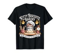 Kitty Biscuits We Knead Em You Need Em Funny Baking Kitten T-Shirt
