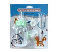Kitty Bottle 120ml Pet Bottle with Silicone Nipple and Transparent Scale Mini Bottle Tethaton Newborn Puppies Rabbits Small Animals Tool