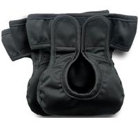 Kitty Bum Bums Reusable Cat Diapers with Adjustable Tabs to Prevent Urine Marks (Pack of 3) (Large)