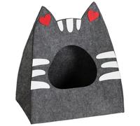 Kitty Cabana - Provides a Safe Space for Nervous Cats While Helping to Them Keep Warm - It Even Folds Flat for Easy Storage