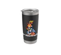 Kitty Cat Knight Sir Meowsalot Stainless Steel Insulated Tumbler