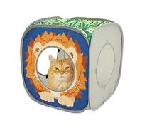 Kitty City Jungle Cube Combo: Collapsible Cat Cube, Tunnel & Bed