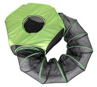 Kitty City Outdoor Catio Mega Kit for Cats, Replacement Parts, and 10' Tunnels,Black