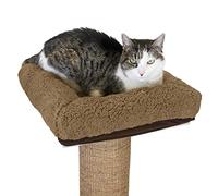 Kitty City Perch Cushion Platform, brown