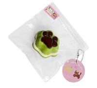 Kitty Claw Press Doll, Delayed Foam Squishy Stress Reliever, Palm Grip Figure with Memory Foam, Tactile Aid with Compression Response, Desk Gadget, Home School Commute Enjoyment