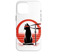 Kitty Combat Master Jiu Jitsu Ninja And Martial Artist Case for iPhone 16 Pro Max