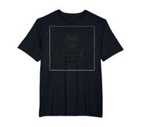 Kitty Commit President Cute Cat Lover T-Shirt, Men's Big and Tall, Black, 6X Tall