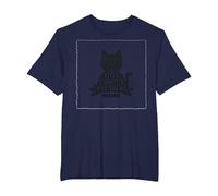 Kitty Commit President Cute Cat Lover T-Shirt, Men's Big and Tall, Navy, 4X Tall