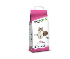 KITTY FRIEND ULTRA CAT TRAY FILLING 15 LTR
