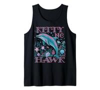 KITTY HAWK NC DOLPHIN LOVER COLORFUL BEACH SOUVENIR Tank Top