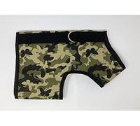 Kitty Holster Cat Harness - Secure Cat Harness for Walking, Soft Cotton Cat Accessories, Comfortable Fit, Strong Hook-and-Loop Closure, Made in USA - Butterfly Camo, M/L