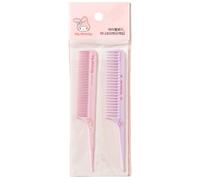 Kitty Kitten & My-Meloday Mini Tail Combs - Cute Small Rat Tail Comb, Parting Tip Comb for Women, Ideal for Hair Parting, Sectioning and Styling | 2 Packs (My-Meloday Mini Tail Comb)