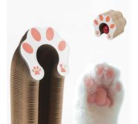 Kitty Kurlz Cat Toy, Cat Toy Ball Track - Expandable Cat Scratch Board Foldable Accordion Scratching Board, Interactive Organ Toy With Ball, Cat Accordion Toy, Cat Scratcher Cardboard For Cat Scratch