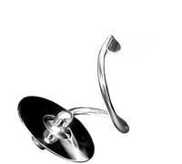 Kitty Professional Stainless Steel Spiral Dough Hook Attachment Compatible with Kitchen Aid 4.3 & 4.7/4.8 litres Stand Mixer - Replacement Part Backing Accessories