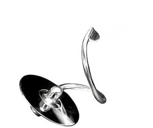 Kitty Professional Stainless Steel Spiral Dough Hook Attachment Compatible with Kitchen Aid 4.3 & 4.7/4.8 litres Stand Mixer - Replacement Part Backing Accessories
