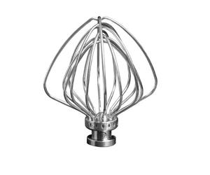 Kitty Professional Whisk - hygienic 18/10 Stainless Steel Dishwasher-Safe Wire Whip Attachment for Kitchen Aid 4.3 & 4.7/4.8 litres Mixer - Stronger, Faster & More Volume