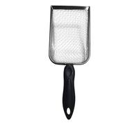 Kitty Scoop | Metal Scoop Pooper Scooper Cat Scoop,Non-Stick Poop Sifting Curved Scooper Metal Poop Scoop Shovel