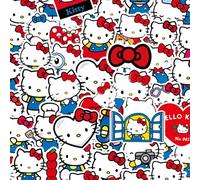 Kitty Stickers 100 PCS Kawaii Kitty Stickers for Teens Adults Waterproof Vinyl Cute Sticker for Water Bottle Laptop Phone Skateboard Guitar Suitcase Bike