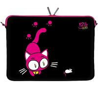 KITTY TO GO LS141-17 Designer Notebook Sleeve 17.3" Laptop Cover neoprene soft carry case up to 17.3 inch Anti Shock System