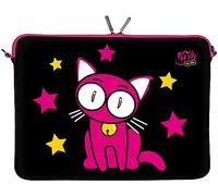 KITTY TO GO LS142-17 Designer Notebook Sleeve 17.3" Laptop Cover neoprene soft carry case up to 17.3 inch Anti Shock System
