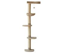 Kitty Tree for Large Adult, Tall Puss Climbing Tower Featuring, Activity Indoor Cat Trees with Large Widened Perch, Multi Level Pussy Condos for 1 2 Kitten