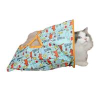Kitty Tunnel for Indoor Cats - Hide Seek Paper Bag,Creative Interactive Foldable Pet Toy for Exploration Kitten Keeping Entertained Exercise Indoor Encouraging Exercise Play Home