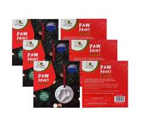 Kittykins Paw Print Bauble - Pack of 3 - Help You Make Lasting Memories With Your Pet, That Will Create a Jingle Every Christmas - a Sweet and Seasonal Keepsake