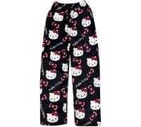 KittyPyjama Women's Long Soft Kawaii Anime Comfortable Trousers Thin, Black, M