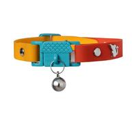 Kittyrama Cat Collar with Bell. As Seen in VOGUE. Breakaway, Quick Release, Hypoallergenic, Vet Approved. Lightweight Kitten Collar. Soft & Comfy. Copacabana