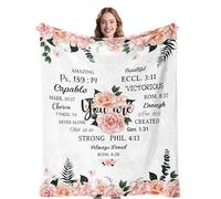 Kituzol Christian Gifts: Birthday & Christmas Blanket, 50"X 60" - Catholic & Faith Inspirational Gift for Women