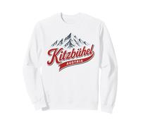 Kitzbühel Austria Mountain Ski Resort Retro Alps Graphic Sweatshirt