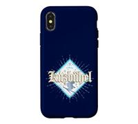Kitzbühel Tirol Retro Skier Vintage Après-Ski Souvenir Case for iPhone X/XS