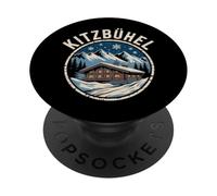 Kitzbühel Winter Ski Adventure Alpine Escape PopSockets Adhesive PopGrip