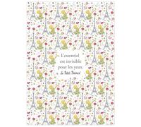 KIUB Notebook The Little Prince, the Eiffel Tower and Flowers (15 x 21 cm)