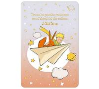 KIUB Postcard The Little Prince and the Fox on a paper plane (10x15cm)