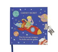 KIUB Secret Notebook, The Little Prince in a Rocket (15 x 15 cm)