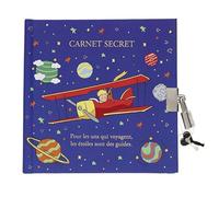 KIUB Secret Notebook, The Little Prince in his Airplane (15 x 15 cm)