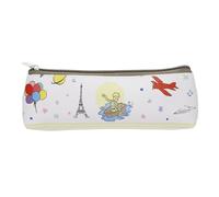 KIUB The Little Prince School Pencil Case, Yellow Stripes Characters (21 x 7 cm)