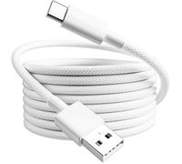 Kiuet Extra Long 5M USB C Charging Cable, 3.1A Fast Charging Cable,USB to Type C Braided Cable for PS5 Controller,Galaxy S10/S9/S8 Plus, Note 10 9 8, LG V30 V20 G6 G5, Moto, LG, HUWEI, Mi9/8,etc