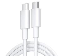 Kiuet USB C to USB C Charging Cable 1.8M, 100W/20V 5A Fast Charging, Compatible with iPhone 15, MacBook Pro/Air, iPad Pro/Air/iPad Mini 6, Galaxy S22/S21 Ultra, Pixel 7 6